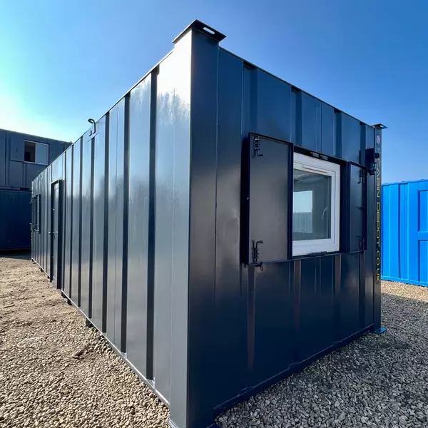 32x10ft Canteen And Office with Kitchenette Anti Vandal Portable Cabin for Sale